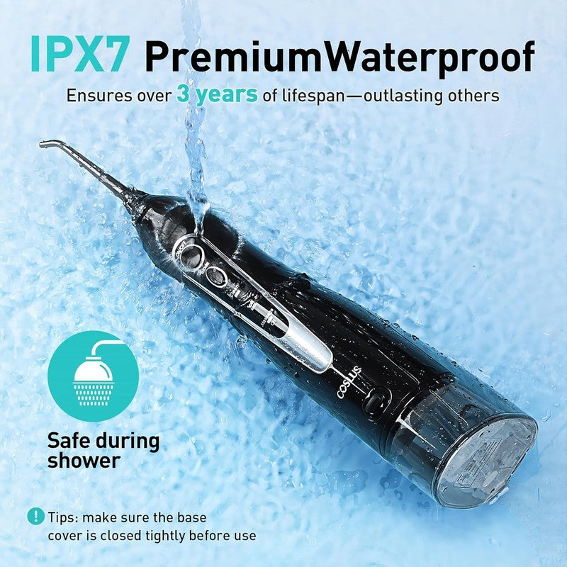 Portable Cordless Water Flosser - Rechargeable IPX7 Waterproof Teeth Cleaner5