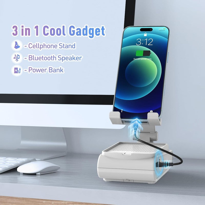 Bluetooth Speaker Cell Phone Stand, Christmas Gift, Stocking Stuffer1