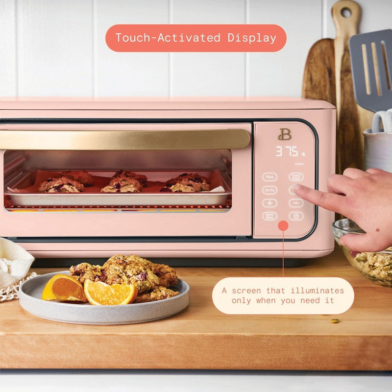 Drew Barrymore Infrared Air Fryer Toaster Oven 9-Slice 1800W Rose4