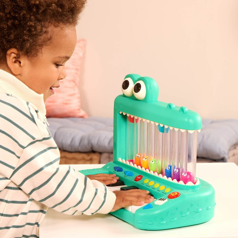 Croco Pop Piano Toy Keyboard with Songs Sounds and Lights Baby Toddler Toy4