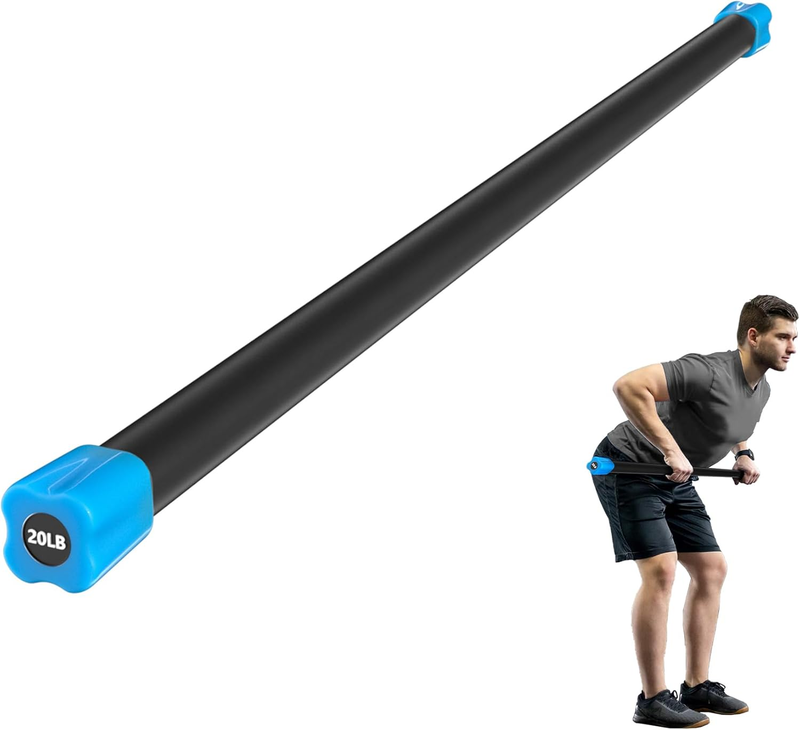 Total Body Weighted Workout Bar Exercise Bar Multiple Size 20 lbs8
