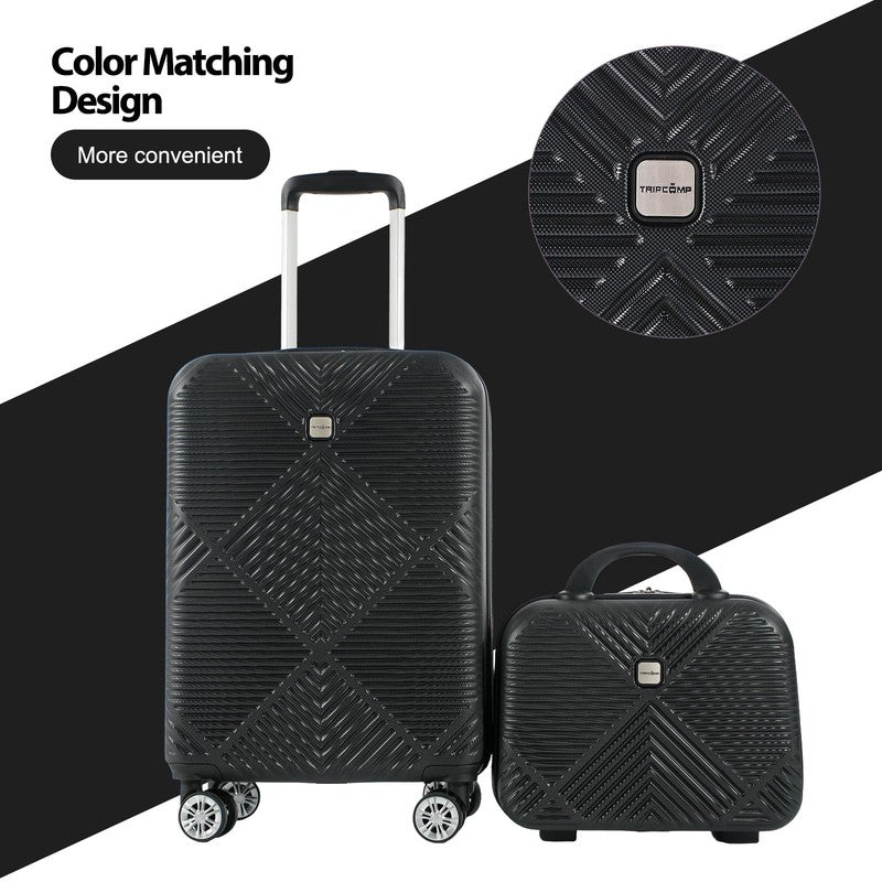 Luggage Sets 2 Piece Suitcase Set (14/20/)Hardside Suitcase with Spinner Wheels 7