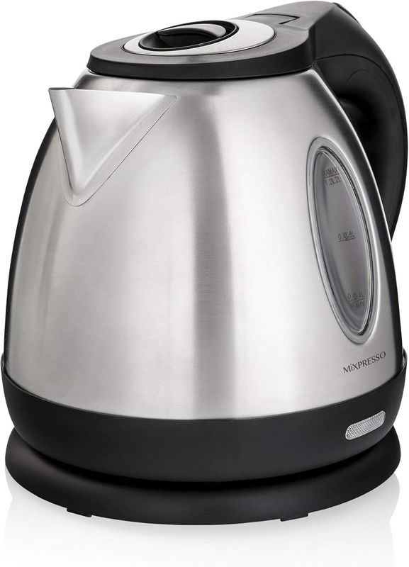 Electric Kettle 1.2L 1500W Stainless Steel Cordless Fast Boil Auto Shut Off9