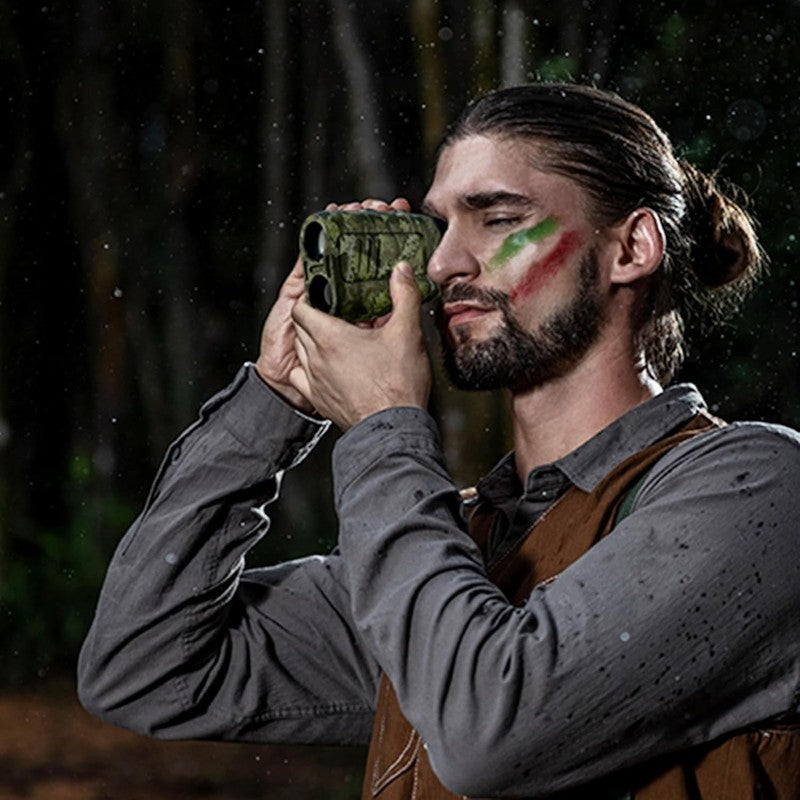 Precision Hunting Rangefinder 1000Yds ±0.5Yd 6X Rain Fog Mode Instant Measure7