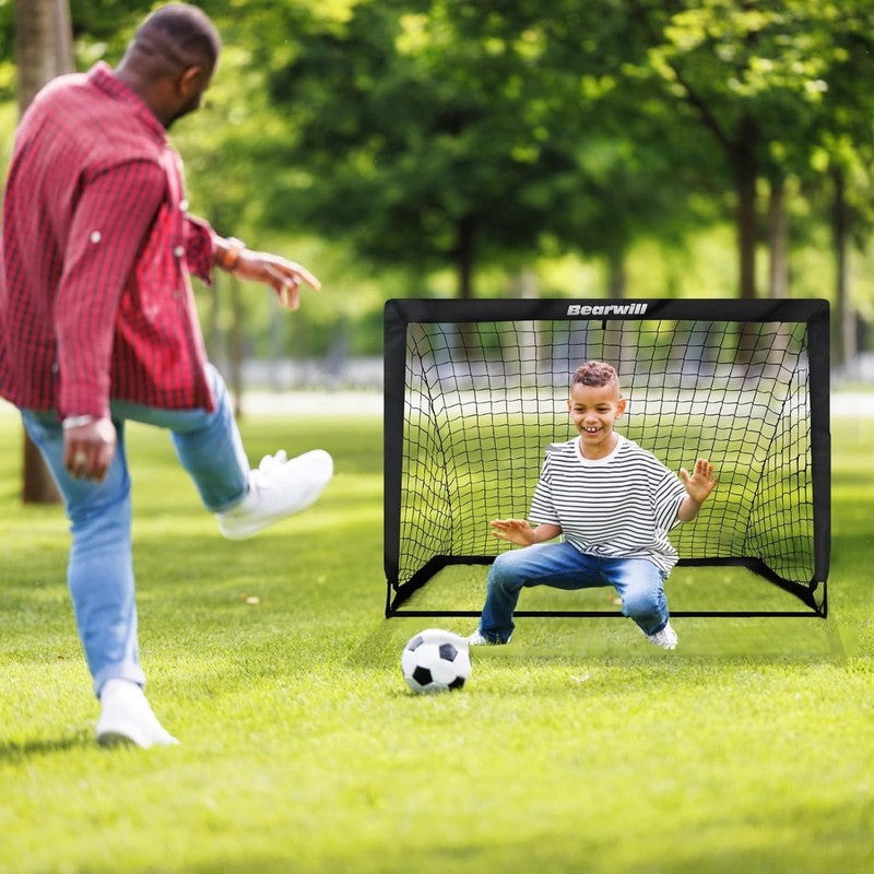 Soccer Goal, Kids Soccer Goals for Backyard Set of 2, 4X3Ft Portable Soccer Goal8