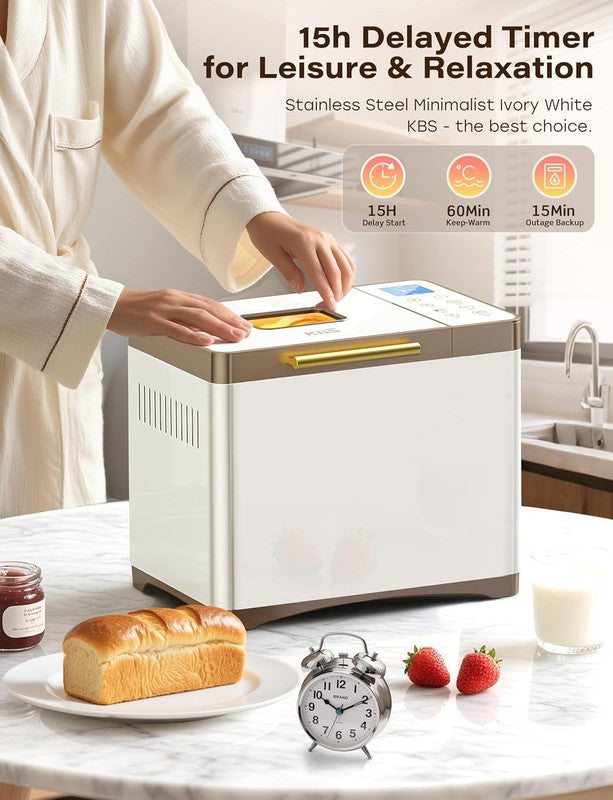 20-in-1 Bread Maker 2LB 650W w/ Ceramic Pan Gluten Free Timer6