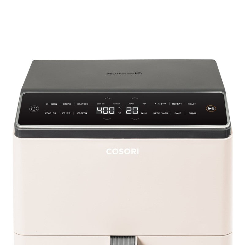 Dual Blaze 6.8Qt Ceramic Coating Smart Air Fryer off White3