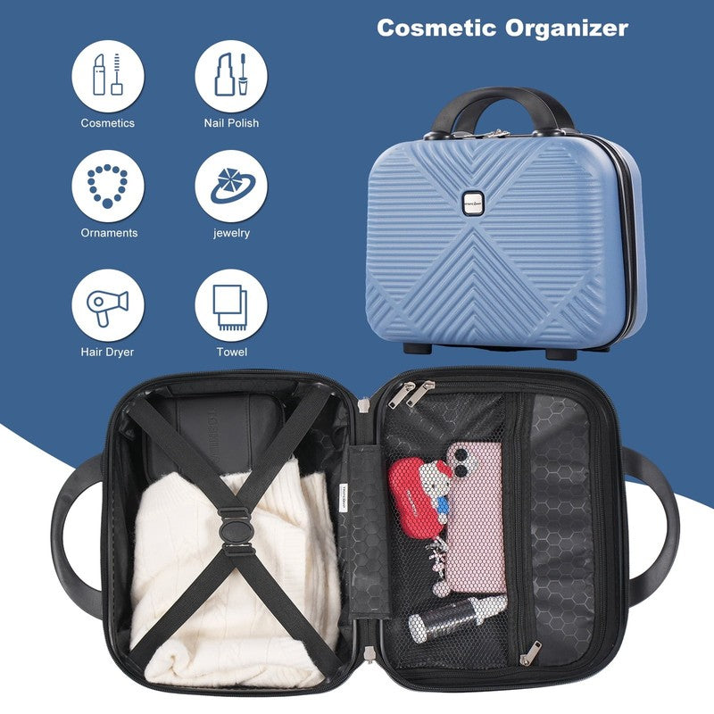 Luggage Sets 2 Piece Suitcase Set (14/20/)Hardside Suitcase with Spinner Wheels 5