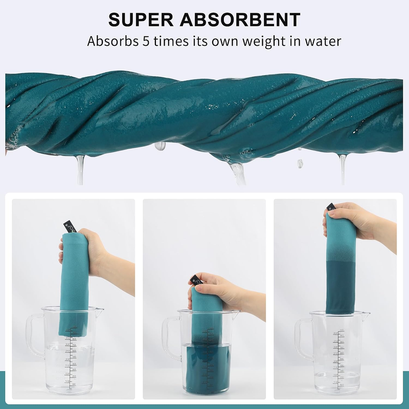 Microfiber Travel Towel Quick Dry Super Absorbent Gym Camping Beach3