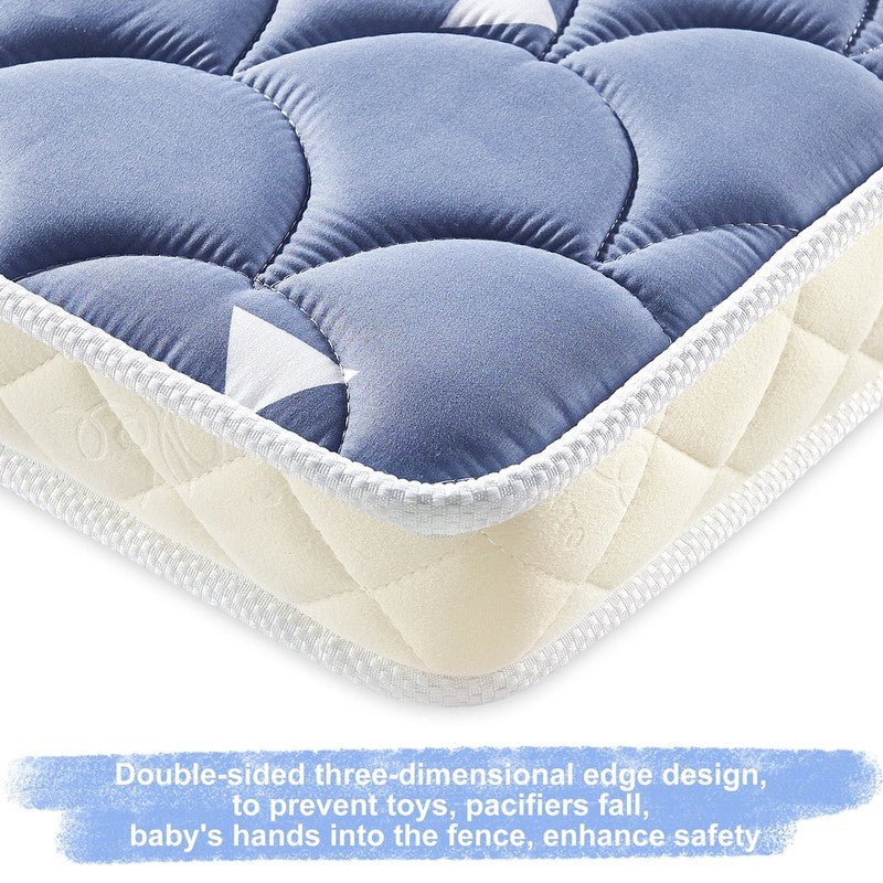 Premium Dual Sided Mini Crib Mattress 38x24x4 Foam Firm Fits Portable Cribs4