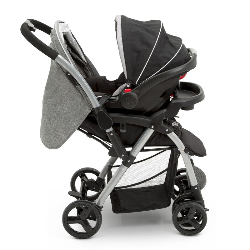 Jeep Unlimited Reversible Handle Stroller Grey Tweed4