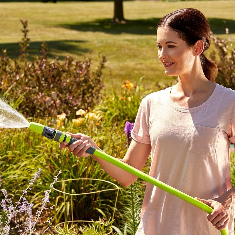 Garden Hose 5/8 In. X 100 Ft., Lightweight All-Weather Water Hose, Durable and F4
