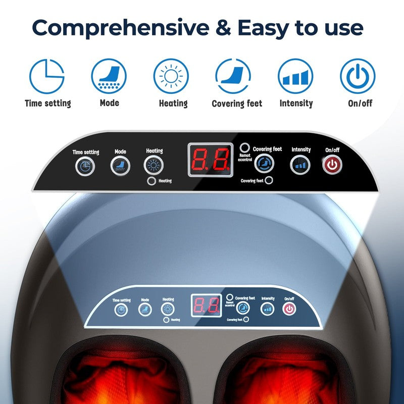 Shiatsu Foot Massager, Foot Spa for Comfort and Relief, Big, Gift, Black6