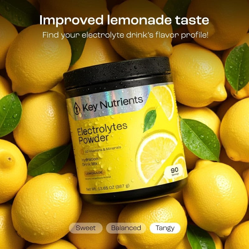 Sugar Free Electrolyte Powder Lemonade | 90 Servings | Hydration USA7