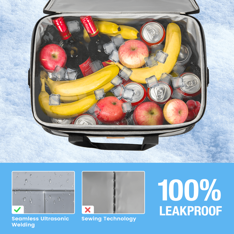 Large 48 Can Insulated Cooler Bag   Leakproof & Collapsible for Travel & Picnic2