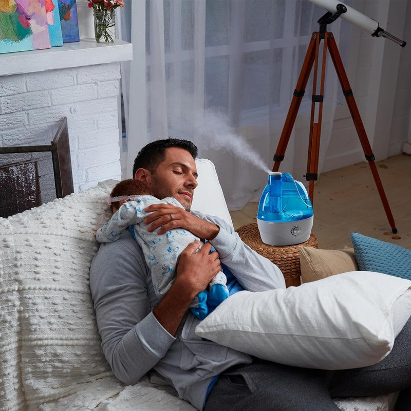Humidifier 2.2L Cool Mist Quiet w/ 360° Nozzle Auto Shut Off for Baby Room3
