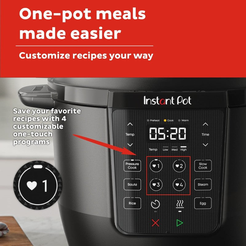 6Qt RIO Chef 7-in-1 Multi Cooker Pressure Slow Cook Black2