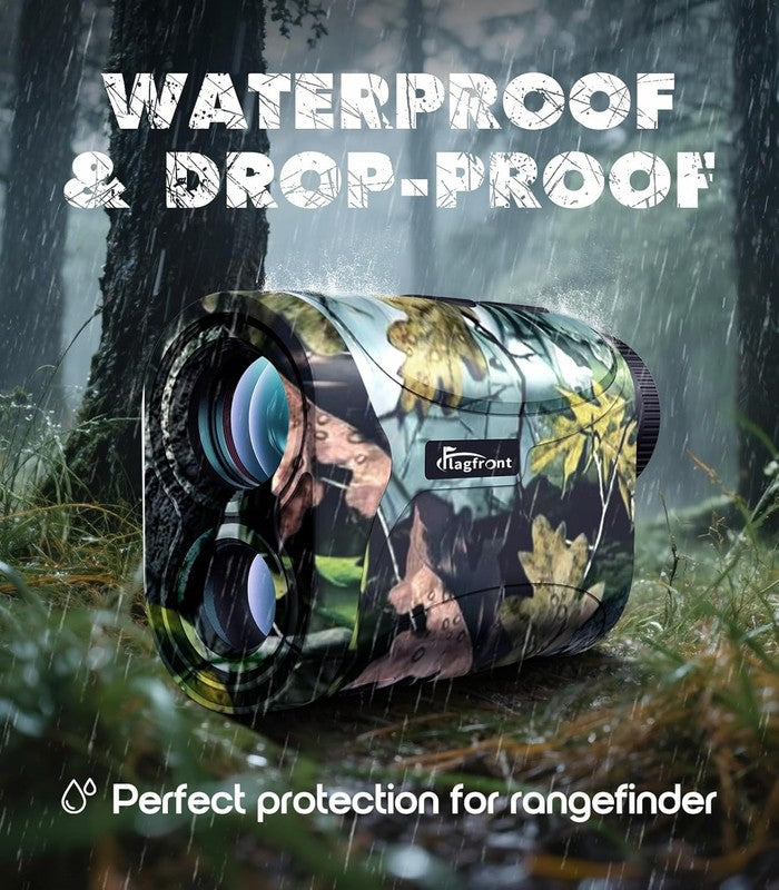 Hunting Rangefinder 1200Yds 6X Magnification Speed Angle Distance Waterproof4