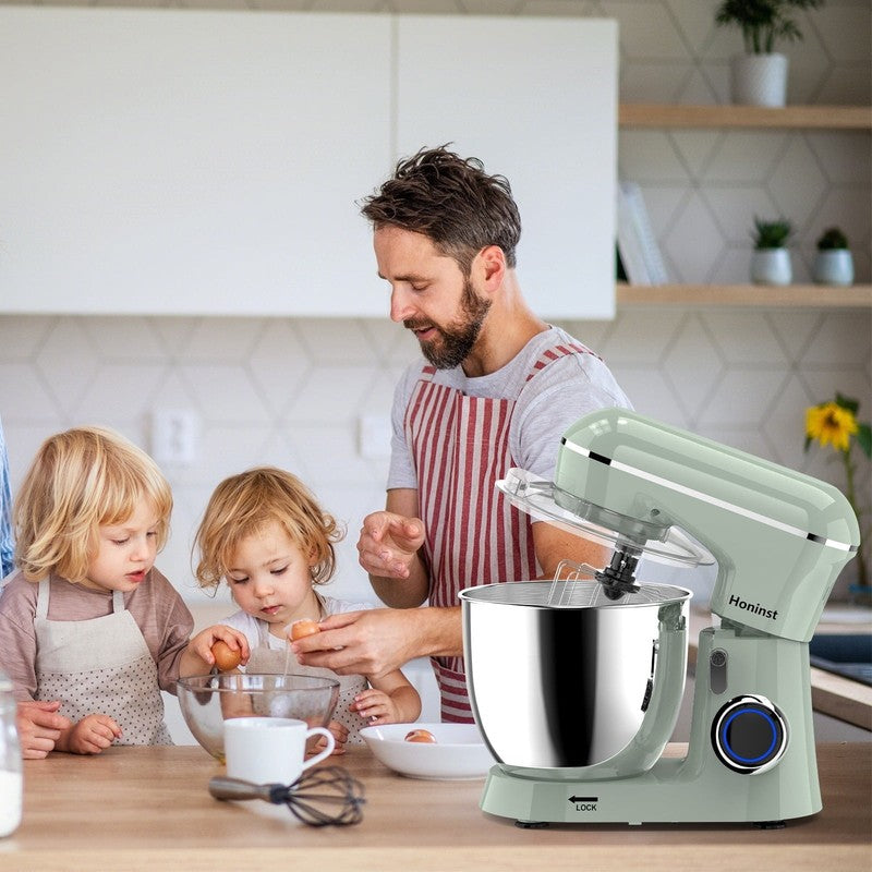 6.5QT Stand Mixer 10+ Speed Kitchen Electric Mixer Dough Hook Whisk Beater Bowl5