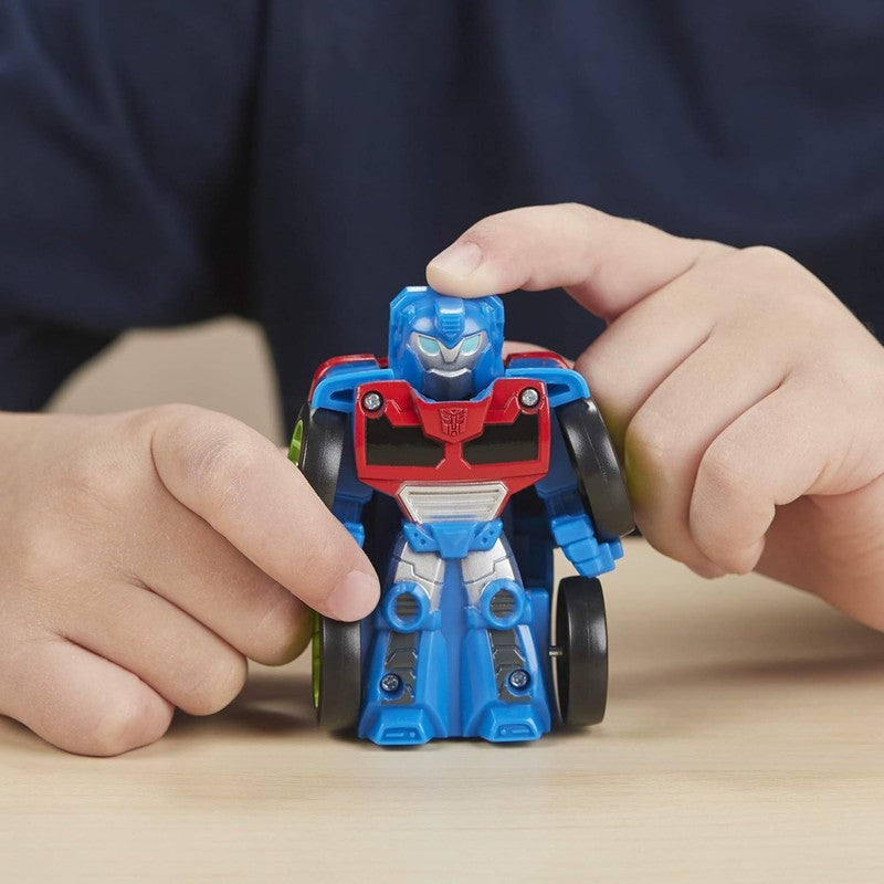 Rescue Bots Mini Bot Racers 5 Pack – Converting Robot Toy Cars, 2" Collectibles3