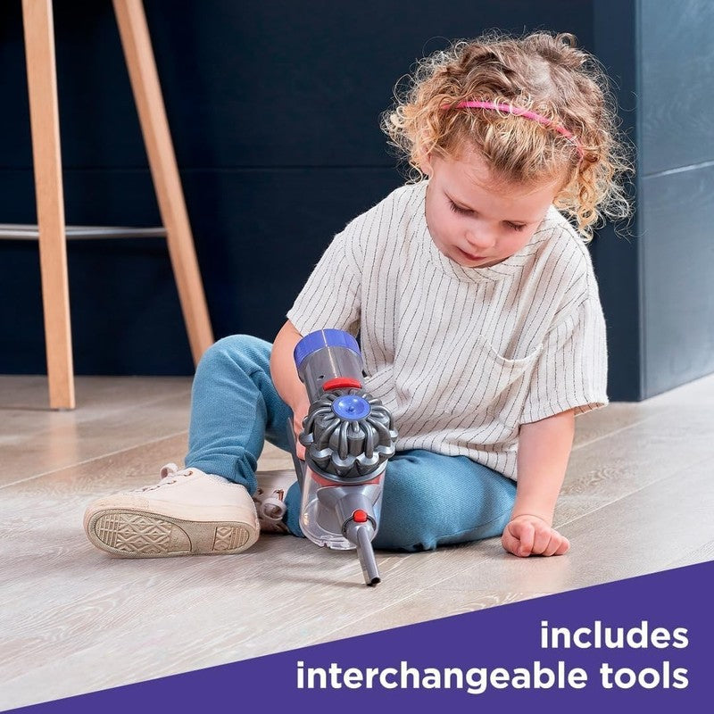 Cordless Toy Vacuum Kids Role Play Purple Orange Interactive Licensed1