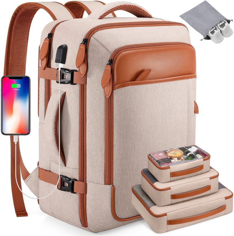 Travel Backpack for Men & Women Carry on Backpack Flight Approved 40L Waterproof10