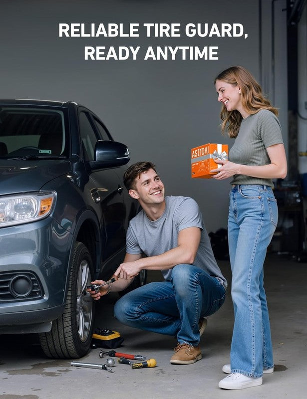 Portable Tire Inflator with Digital Gauge & LED Light   12V Air Compressor7
