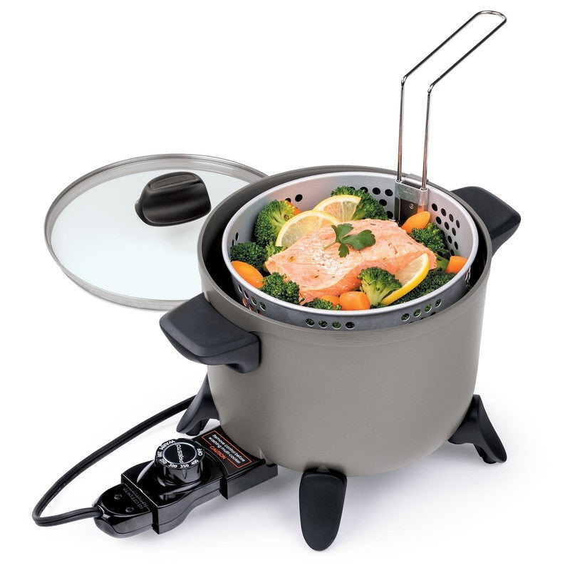 Kitchen Kettle Multi Cooker with Non Stick Feature, Electric Deep Fryer4