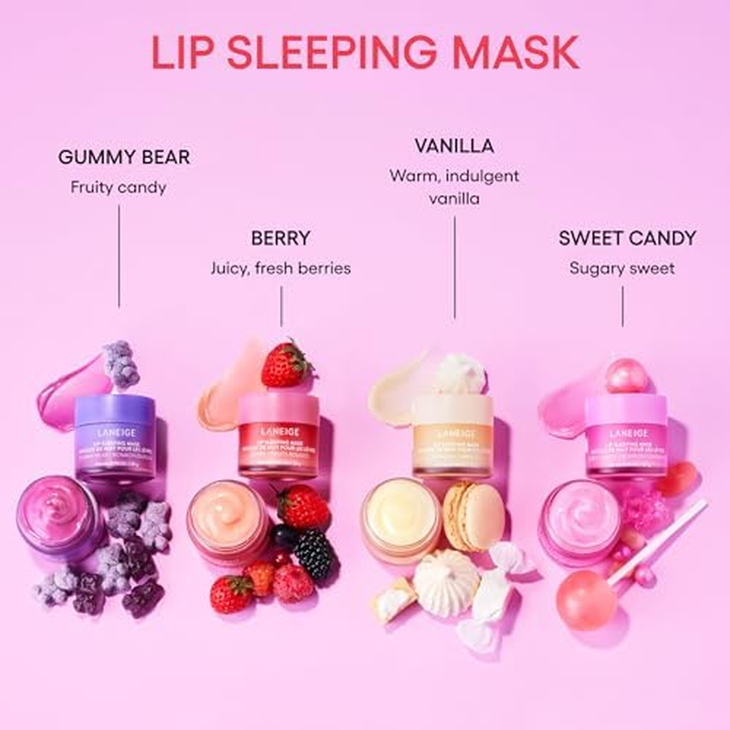 Laneige Lip Glowy Balm Berry Tinted Lip Treatment Shea Murumuru4