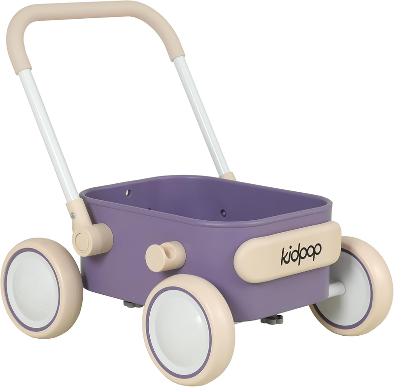 Toddler Push & Pull Wagon Walker 7mo 4yr Birthday Gift Purple9
