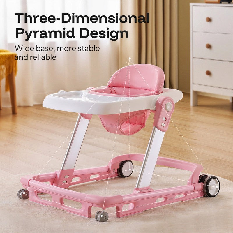 Baby Walker for Babies 6-18 Months, Anti-Rollover, Seat and Height Adjustable, P2