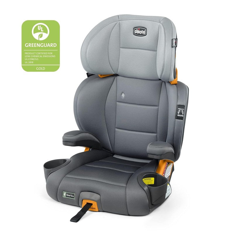 Kidfit Cleartex Plus 2 in 1 Booster Car Seat High Back/Backless 40 100lb Grey8