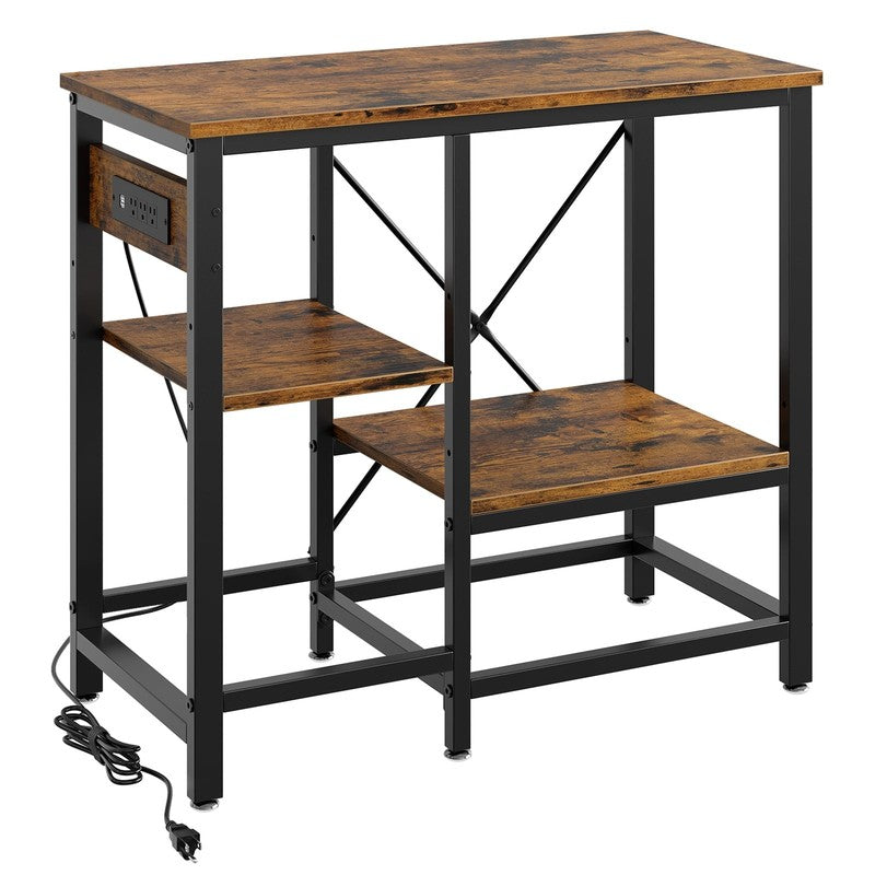 Heavy Duty 3-Tier Metal Aquarium Stand with Power Outlets for 20-37 Gallon Tanks8