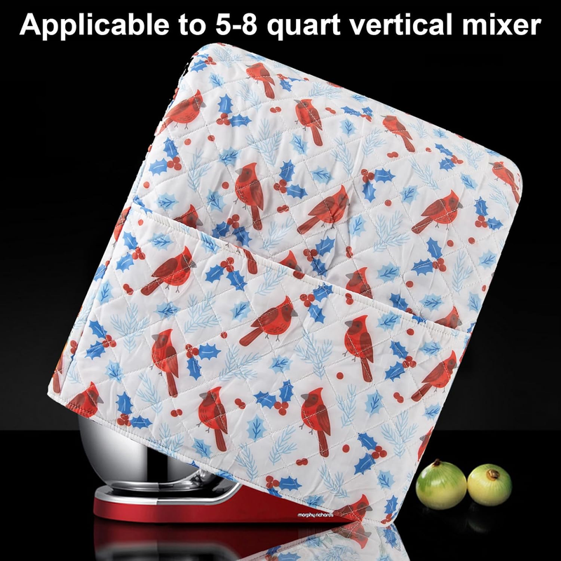 Cardinal Stand Mixer Cover Fits KitchenAid 5 8 Qt Kitchen Decor5