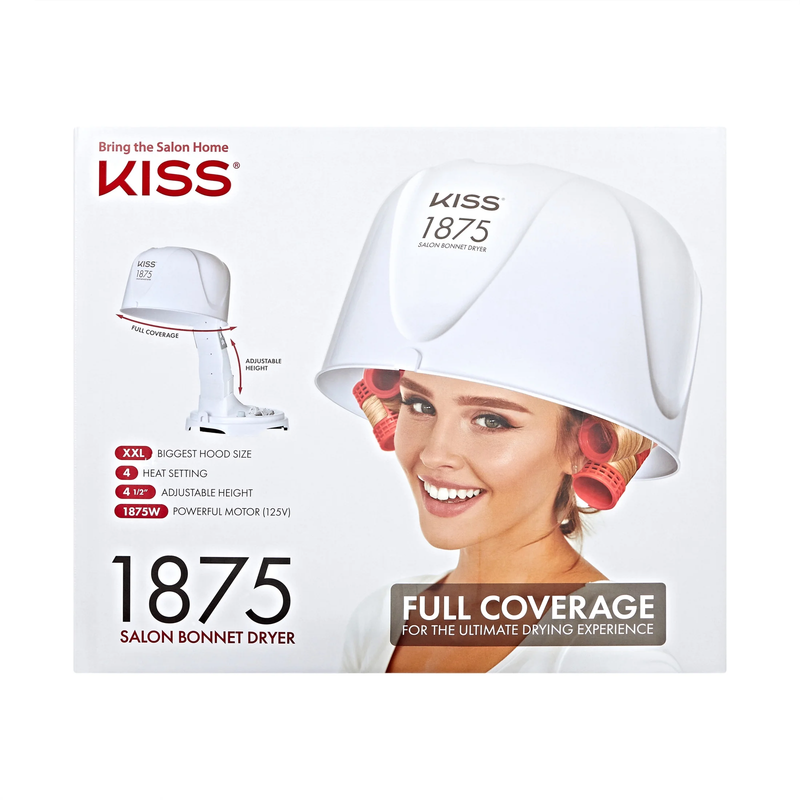 Salon Bonnet Portable Hair Dryer 1875W, Adjustable Height, 4 Heat Settings10