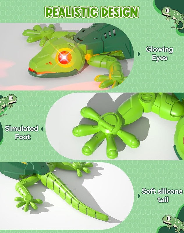 Wall Climbing Lizard,Wall Crawler Robot Gecko Remote Control,Floor Ceiling Crawl2