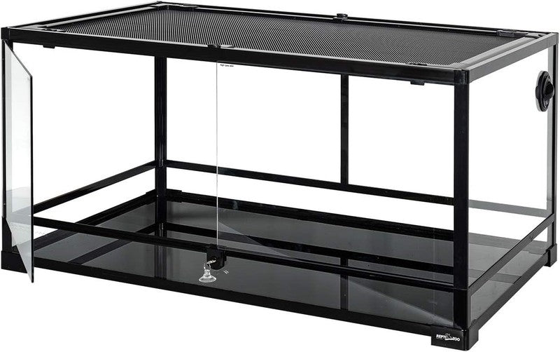 50 Gal Glass Reptile Terrarium w/ Double Door Screen Vent Large 36"x18"x18"6