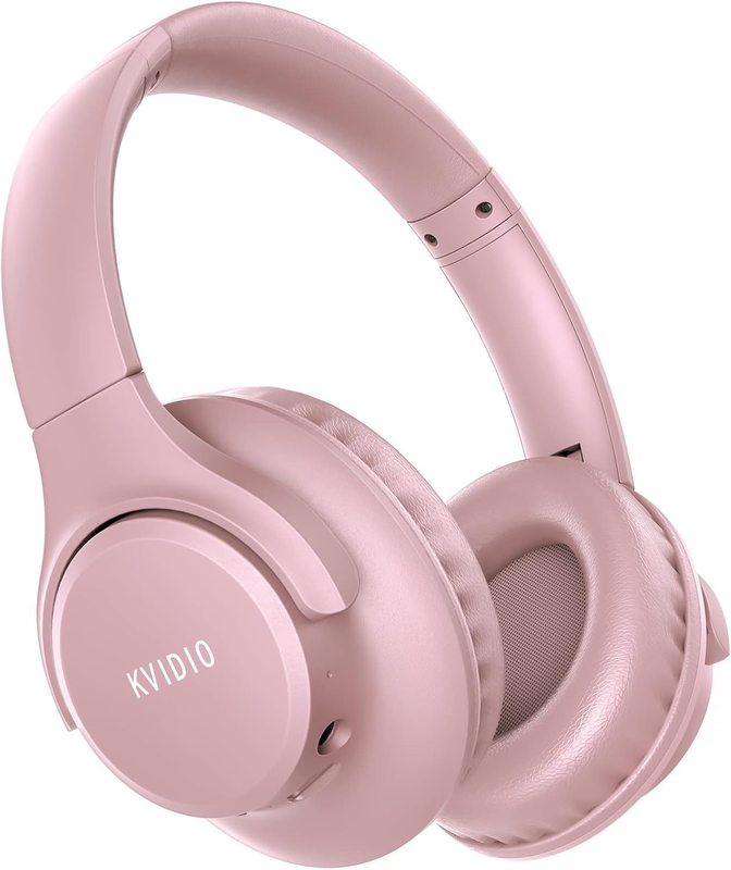 Bluetooth Over Ear Headphones 65H Playtime Wireless Headset Mic Bass8