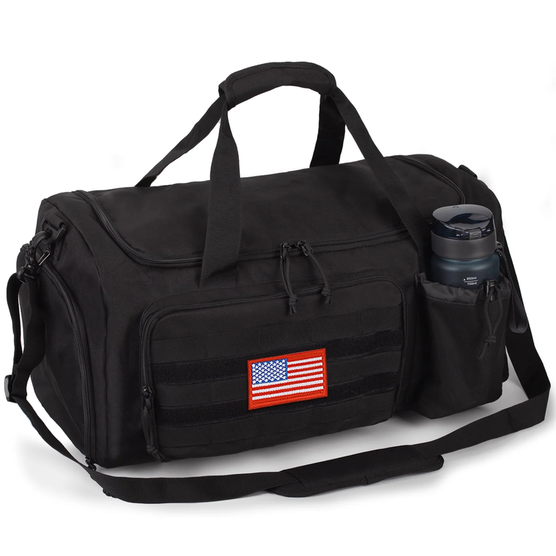2 In 1 Gym Duffle Bag 60L Convertible Travel Bag Shoes Compartment Luggage10