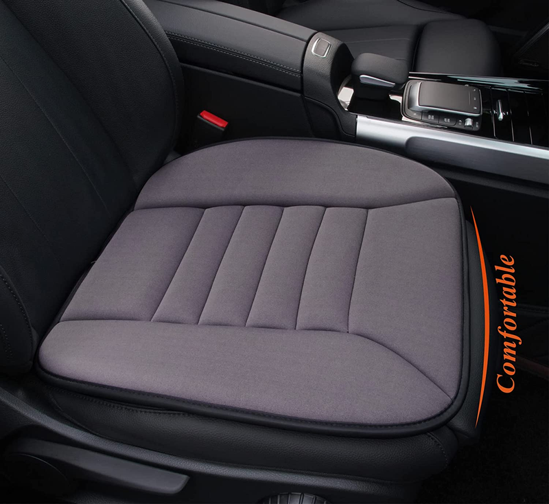 Car Seat Cushion 1.2" Memory Foam for Car & Office Chair – Dark Grey0