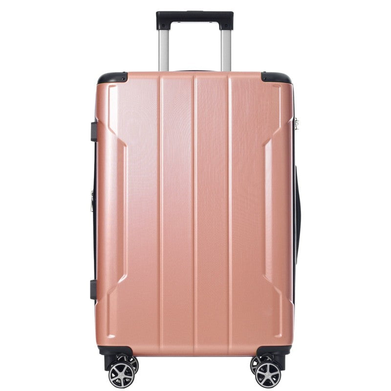 Carry on Luggage 24 Inch, ABS+PC Lightweight 65L Capacity Hardshell Suitcase wit6