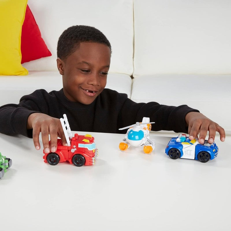 Rescue Bots Griffin Rock Team Action Figures – Collectible Toy Set, 4