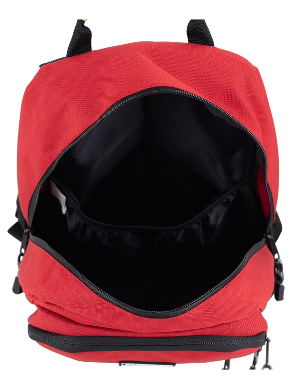 Unisex Aurora Core 17" Backpack Laptop School Bag Crimson Red6