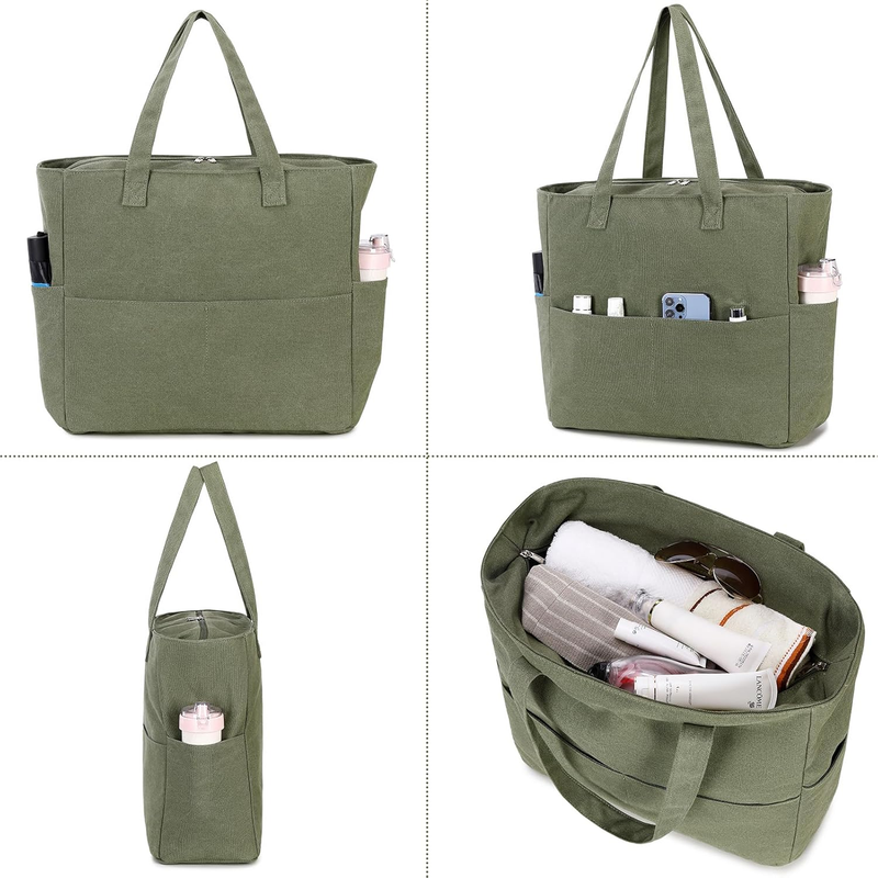 Women Large Beach Bag Waterproof Sandproof Tote Pool Gym Travel Bag7