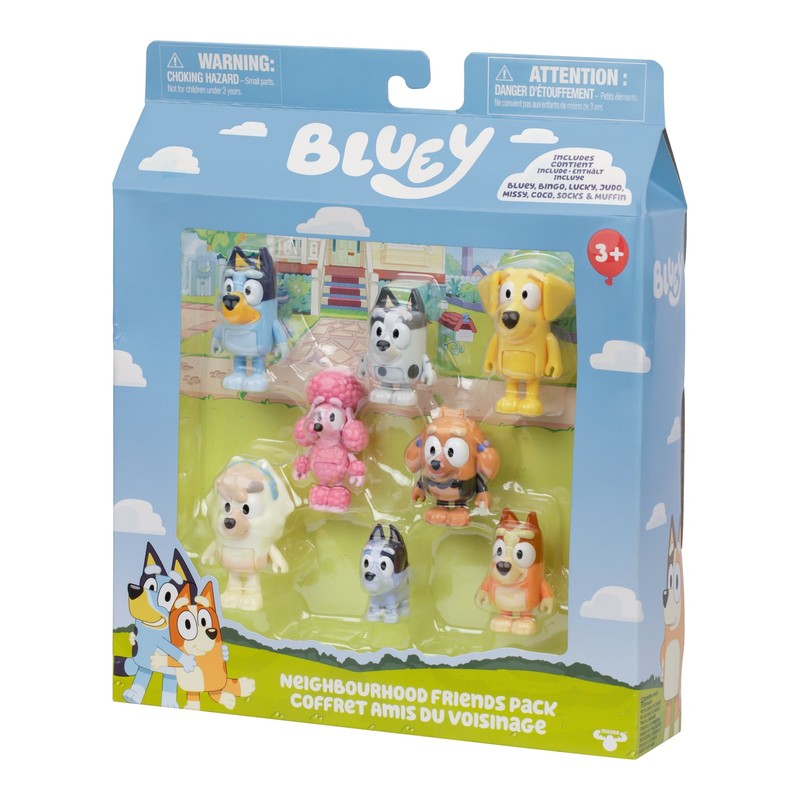 Neighborhood Friends 8 Pack, 2 2.5 Inch Articulated Figures, Toys for Kids 3 6 Y4