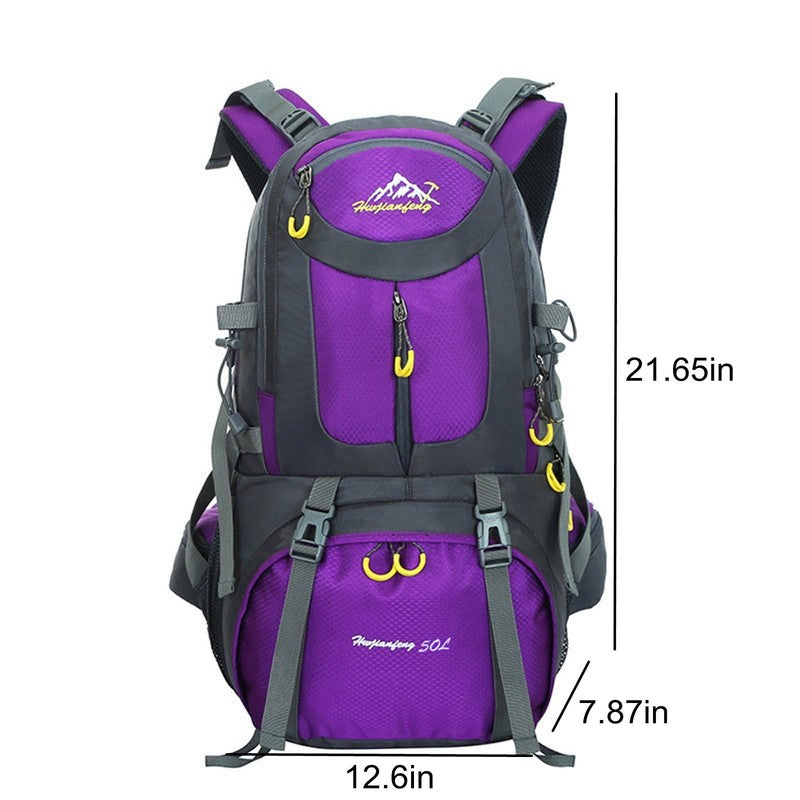 Hiking Backpack, Men Women Camping Backpack, Water Resistant Lightweight Outdoor2