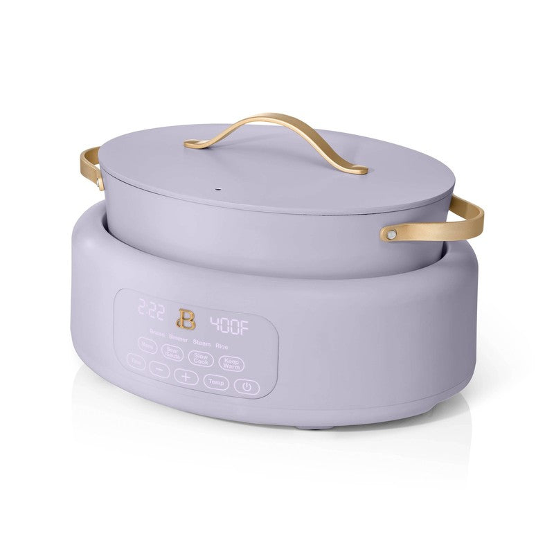 10 in 1, 6 Qt Electric Multi Cooker, Lavender by Drew Barrymore8