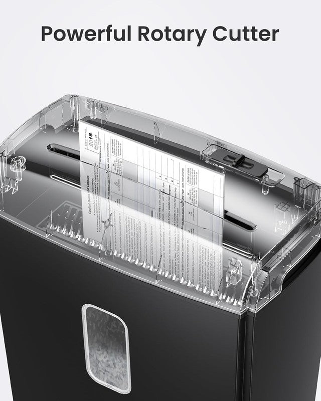8 Sheet Micro Cut Paper Shredder P 4 Home Office Credit Card 4Gal Black2
