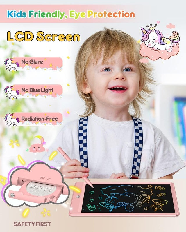 LCD Writing Tablet, Doodle Board Toys Gifts for 3 8 Year Old Girls Boys, 10 Inch2