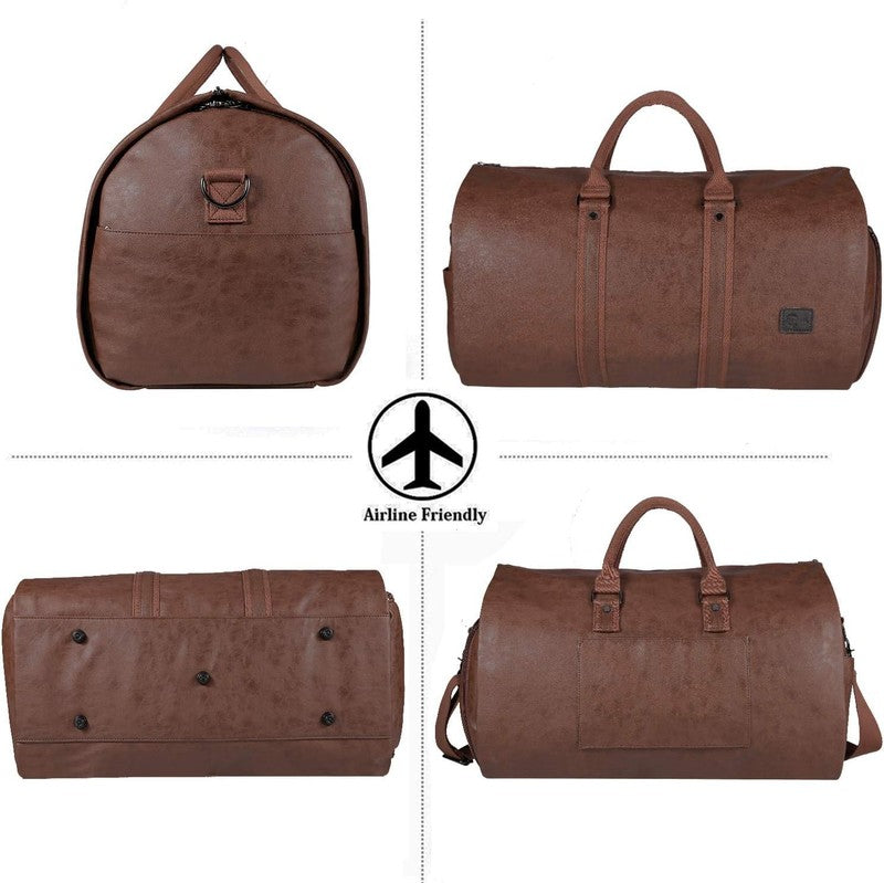 2in1 Garment Duffle Bag Hanging Suit Travel Carry On Business Men Women4